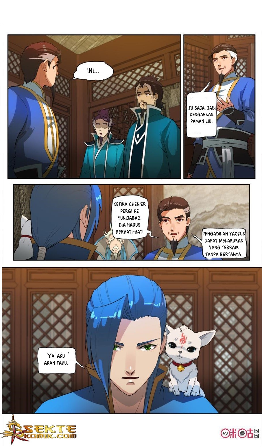 Jiuxing Tianchen Chapter 28 Bahasa Indonesia